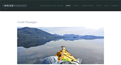 Desktop Screenshot of insidepassages.com